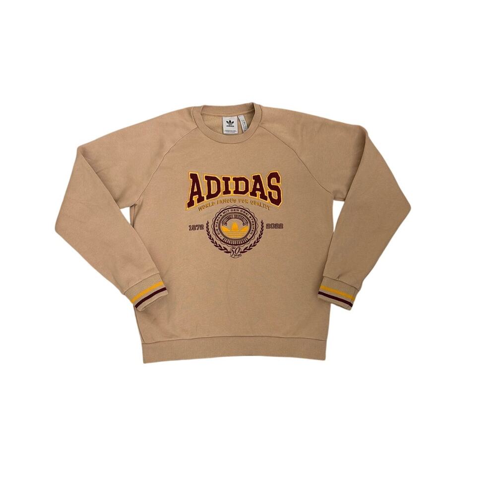 Adidas Originals 50th Anni Collegiate Prep Varsity Crewneck Sweatshirt Small